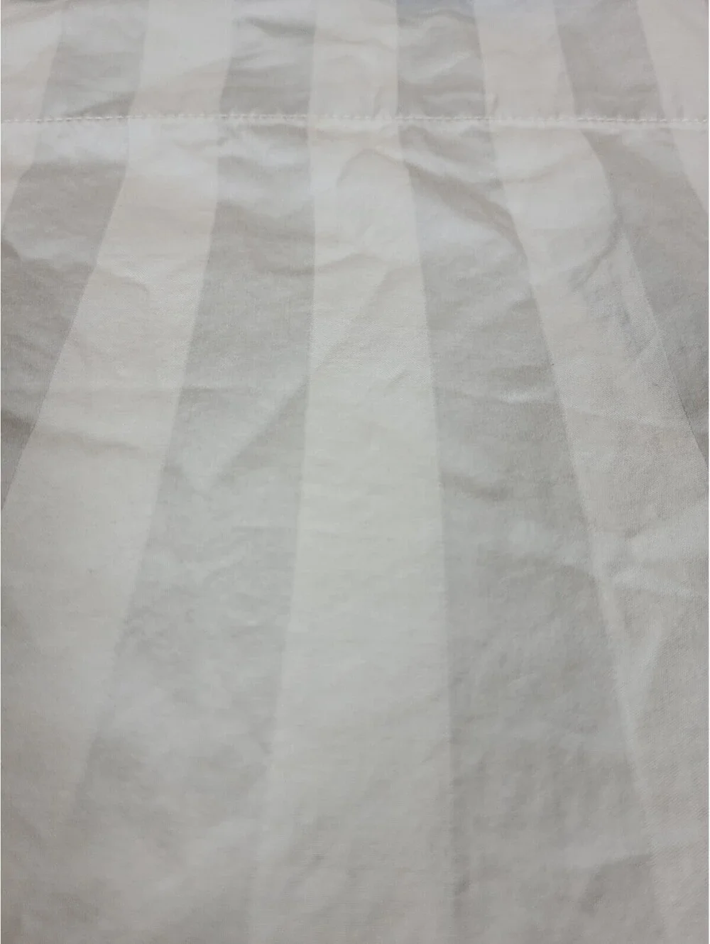 My Pillow Queen 100% Giza Egyptian Cotton Blue Stripe Flat Sheet